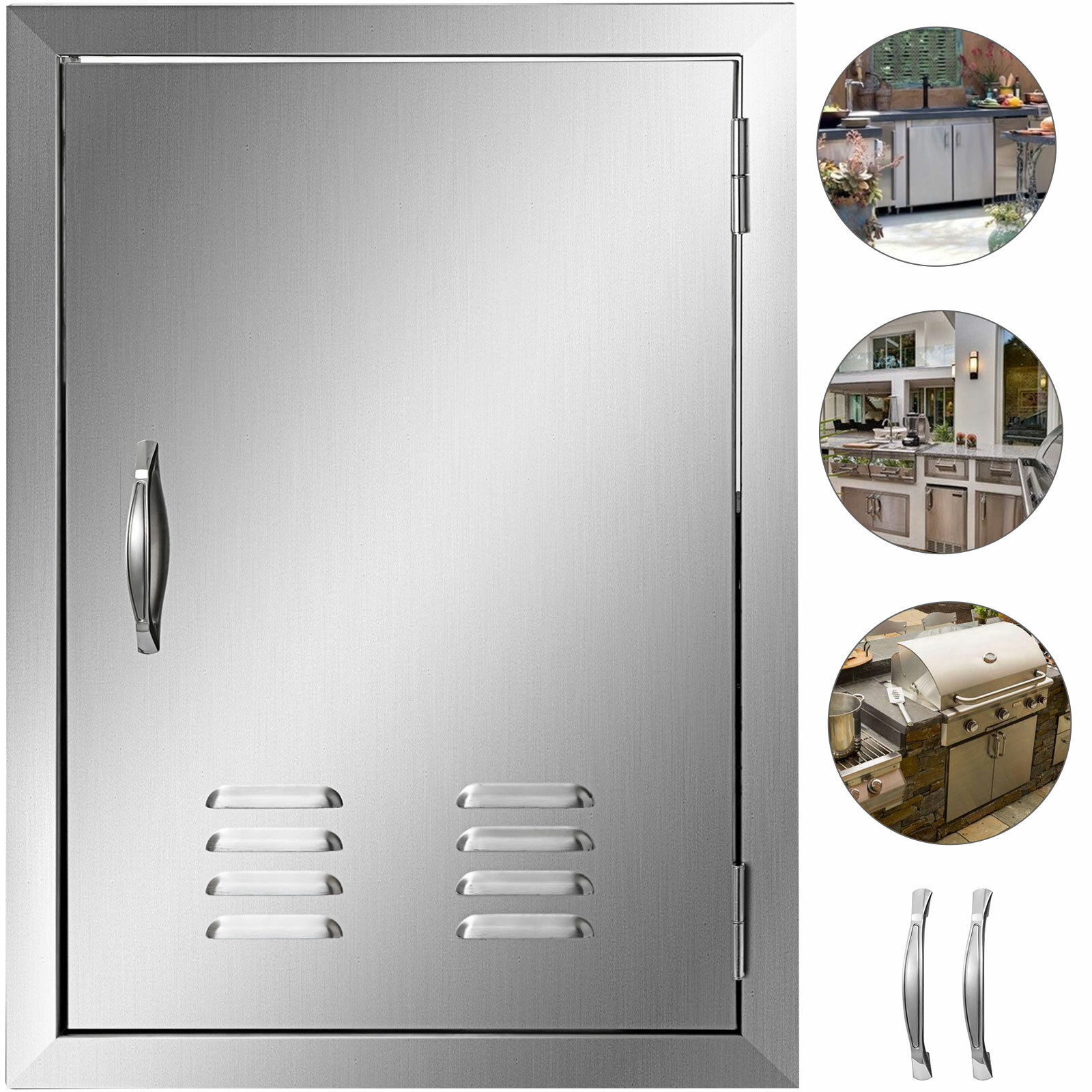 Porte d’accès pour Cuisine Extérieure Barbecue Ménage à double paroi Braséro