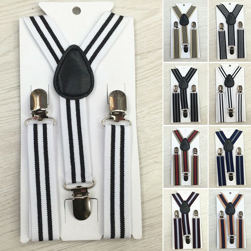 Enfants Bretelles Fête Rayures Mode Wedding Enfants Bretelles Fête Rayures Mode Wedding