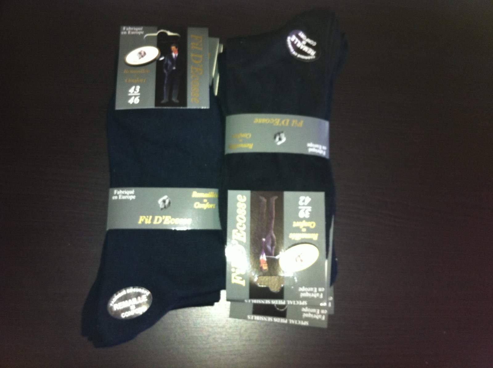 lot 3 a 24 paires de chaussettes homme Fil d’Ecosse 100% coton noir uni remail lot 3 a 24 paires de chaussettes homme Fil d’Ecosse 100% coton noir uni remail