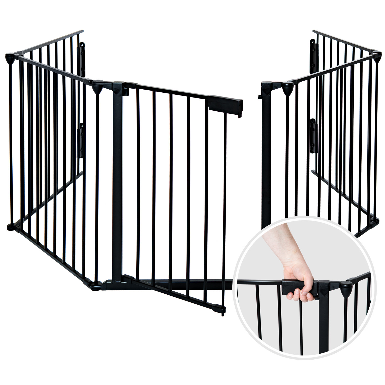 Barrière de sécurité enfant bébé cheminée pare-feu grille de protection 3 métres Barrière de sécurité enfant bébé cheminée pare-feu grille de protection 3 métres