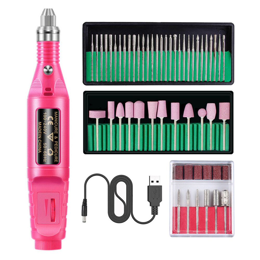 Manucure éléctriqu Ponceuse Pour Ongles, Electrique Manicure Professionnel Kit