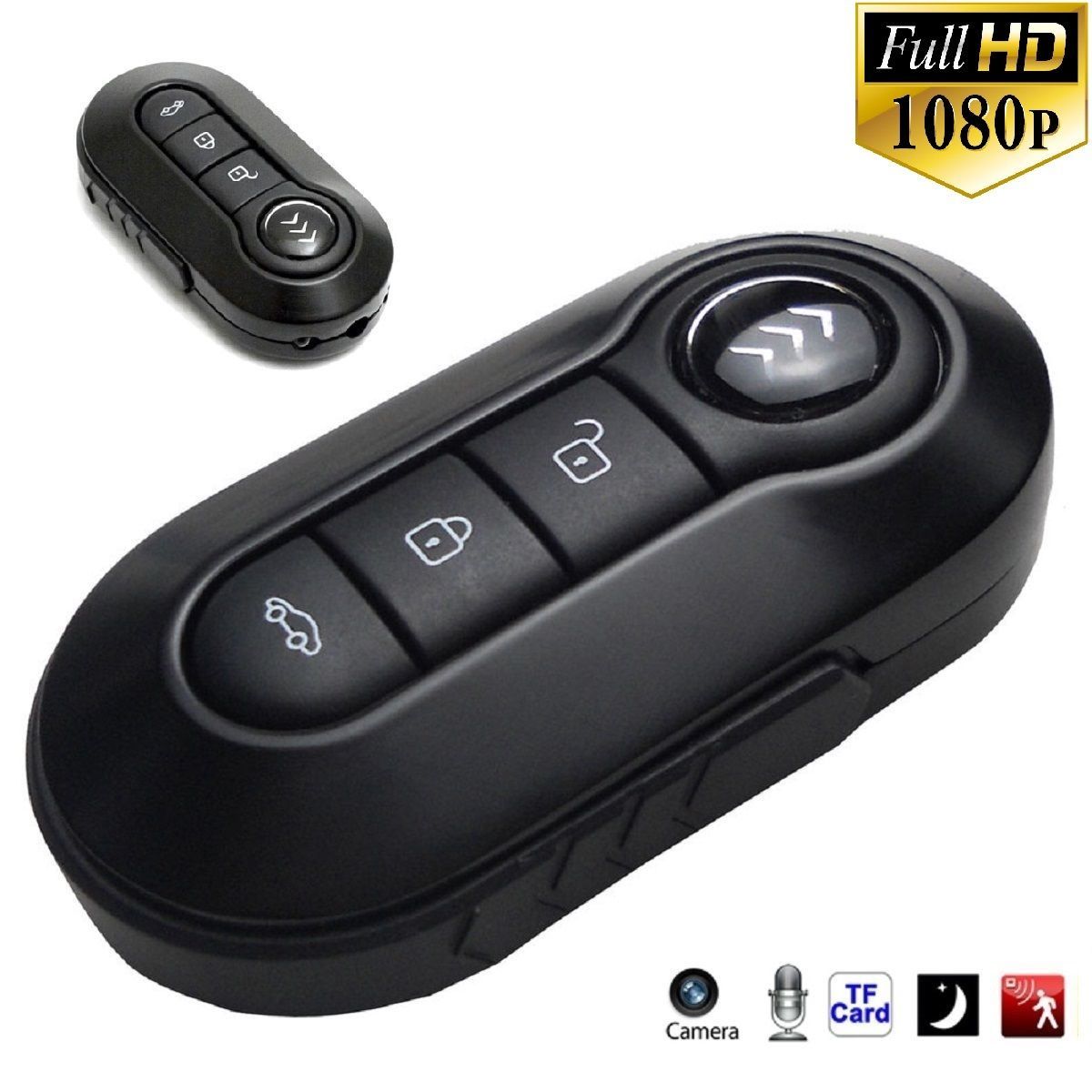Ultra HD Auto Clé Remorque Key Spy Espion Mini Cam Appareil Photo 1080P – A19 Ultra HD Auto Clé Remorque Key Spy Espion Mini Cam Appareil Photo 1080P – A19