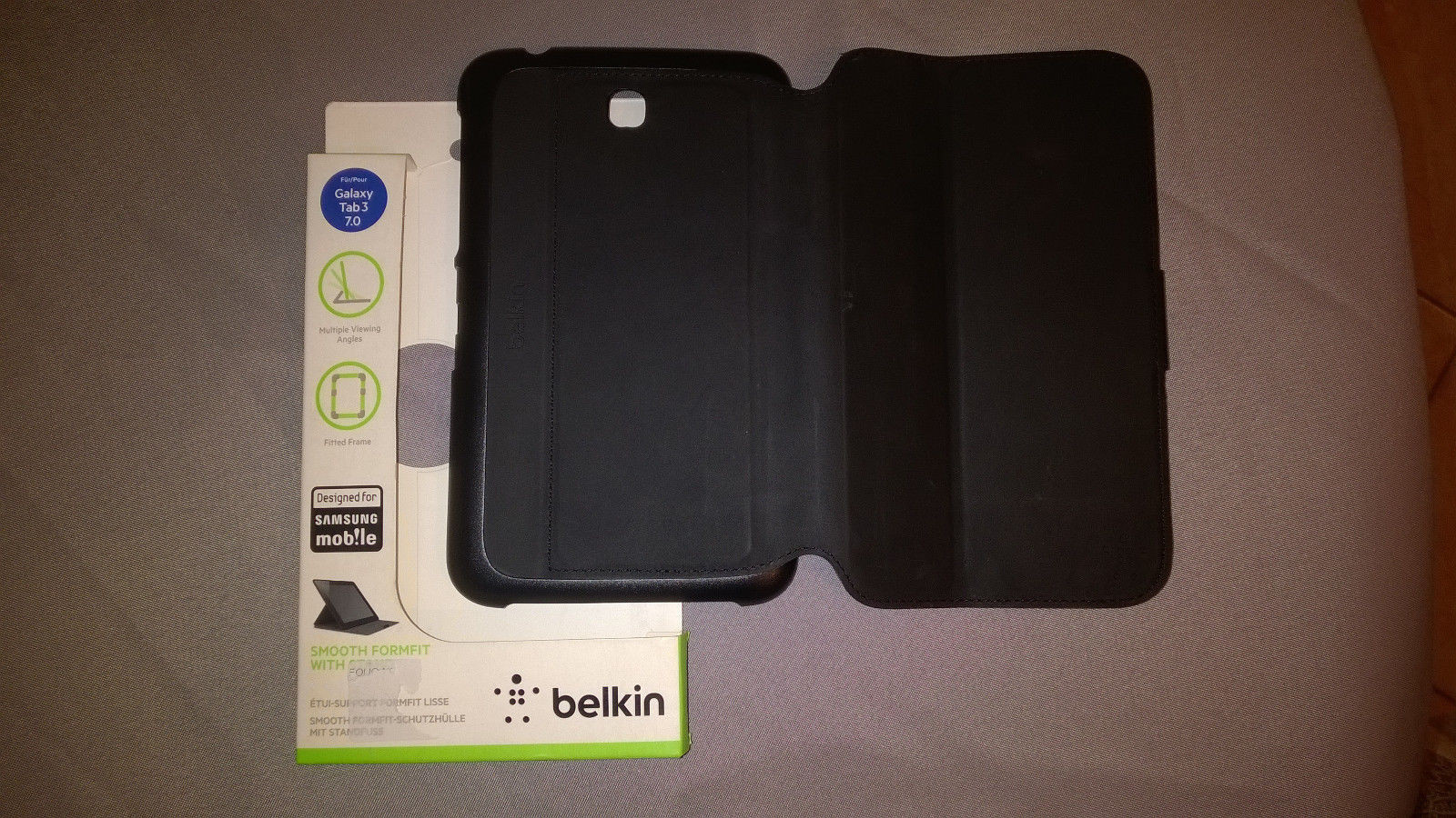 PROTECTION ETUI SUPPORT BELKIN POUR TABLETTE SAMSUNG GALAXY TAB 3 7.0 NEUVE