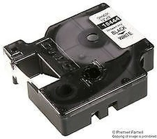 Bande 12MM Noir / Wht PermVinyle – Étiquette Imprimante – Bureau Consommables – Bande 12MM Noir / Wht PermVinyle – Étiquette Imprimante – Bureau Consommables –