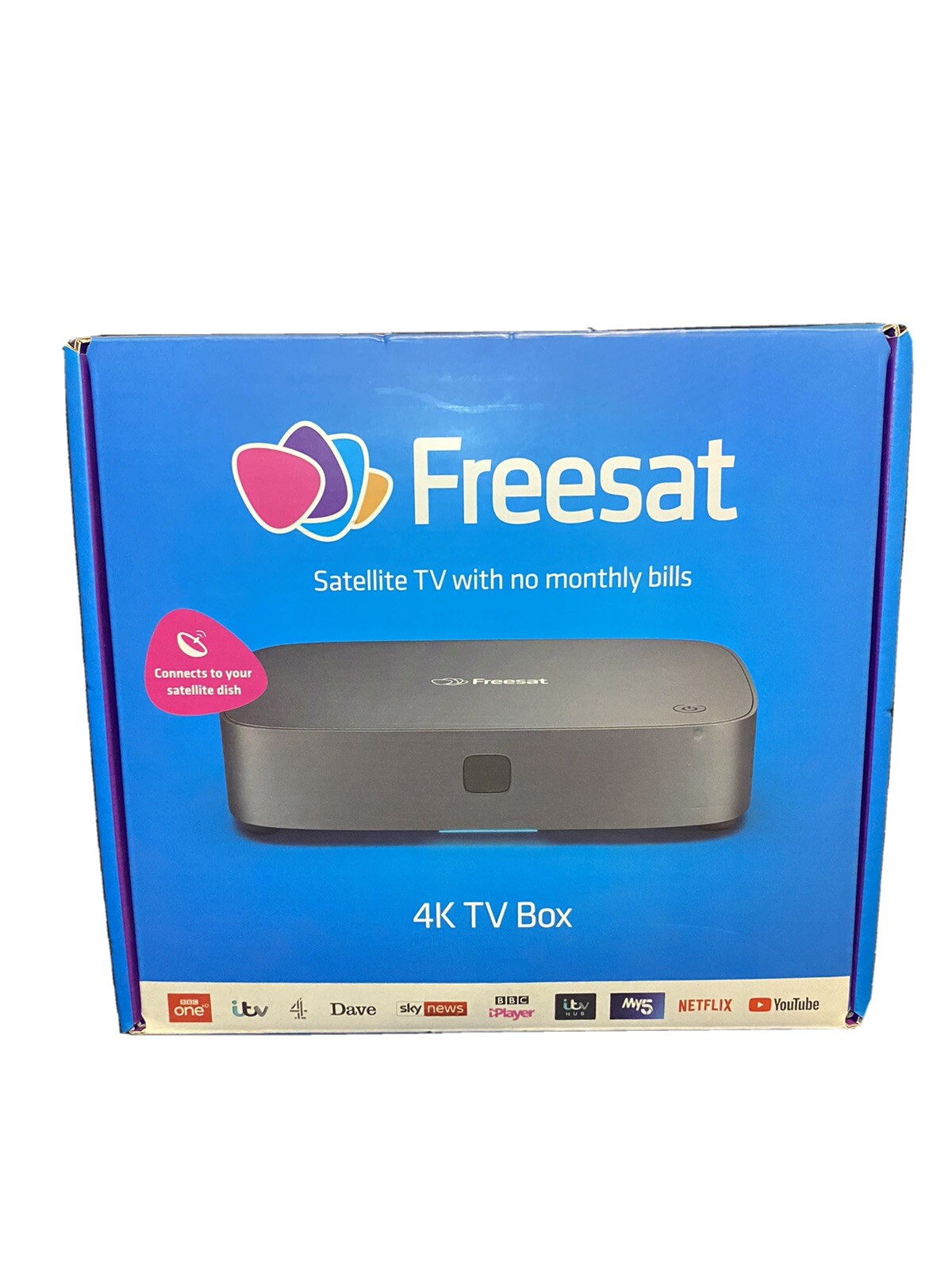 FREESAT UHD-X Smart 4K Ultra HD Set Top Box – New Sealed FREESAT UHD-X Smart 4K Ultra HD Set Top Box – New Sealed