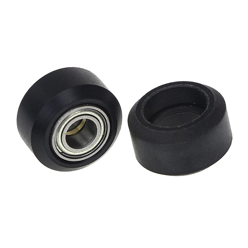 Roues en plastique avec des engrenages de roulement pour les imprimantes 3D GU Roues en plastique avec des engrenages de roulement pour les imprimantes 3D GU