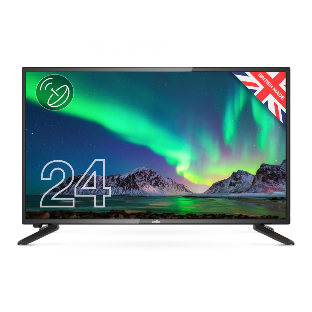 Cello C2420S 24″ Inch HD Ready LED TV with Freeview HD, HDMI, USB and VGA Cello C2420S 24″ Inch HD Ready LED TV with Freeview HD, HDMI, USB and VGA