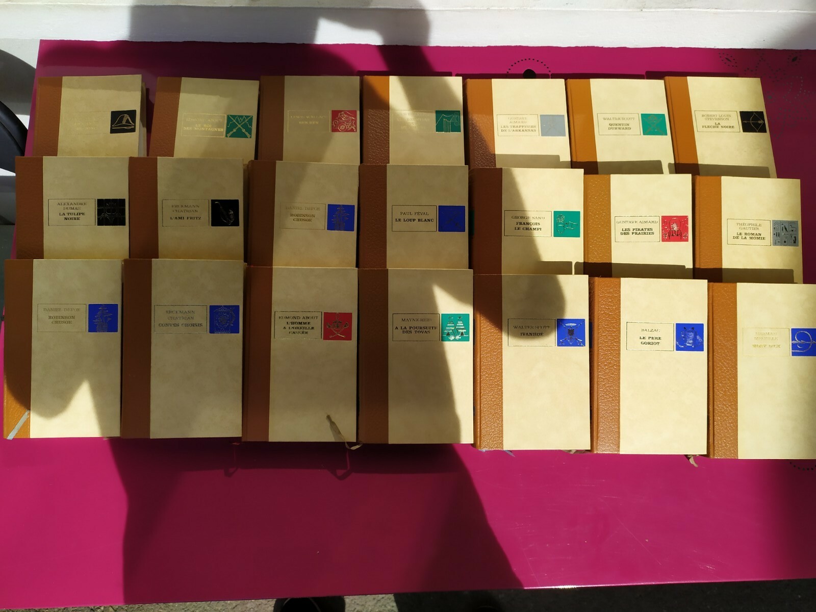 Lot Panaché De 21 Anciens Livres, Ed De L’érable, Genève. Années 60. Rétro,…