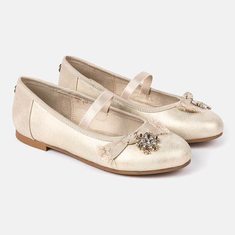Mayoral Chaussures Fille Junior Bébé Mode Enfants Casual Or Ballerines 46005-015 Mayoral Chaussures Fille Junior Bébé Mode Enfants Casual Or Ballerines 46005-015