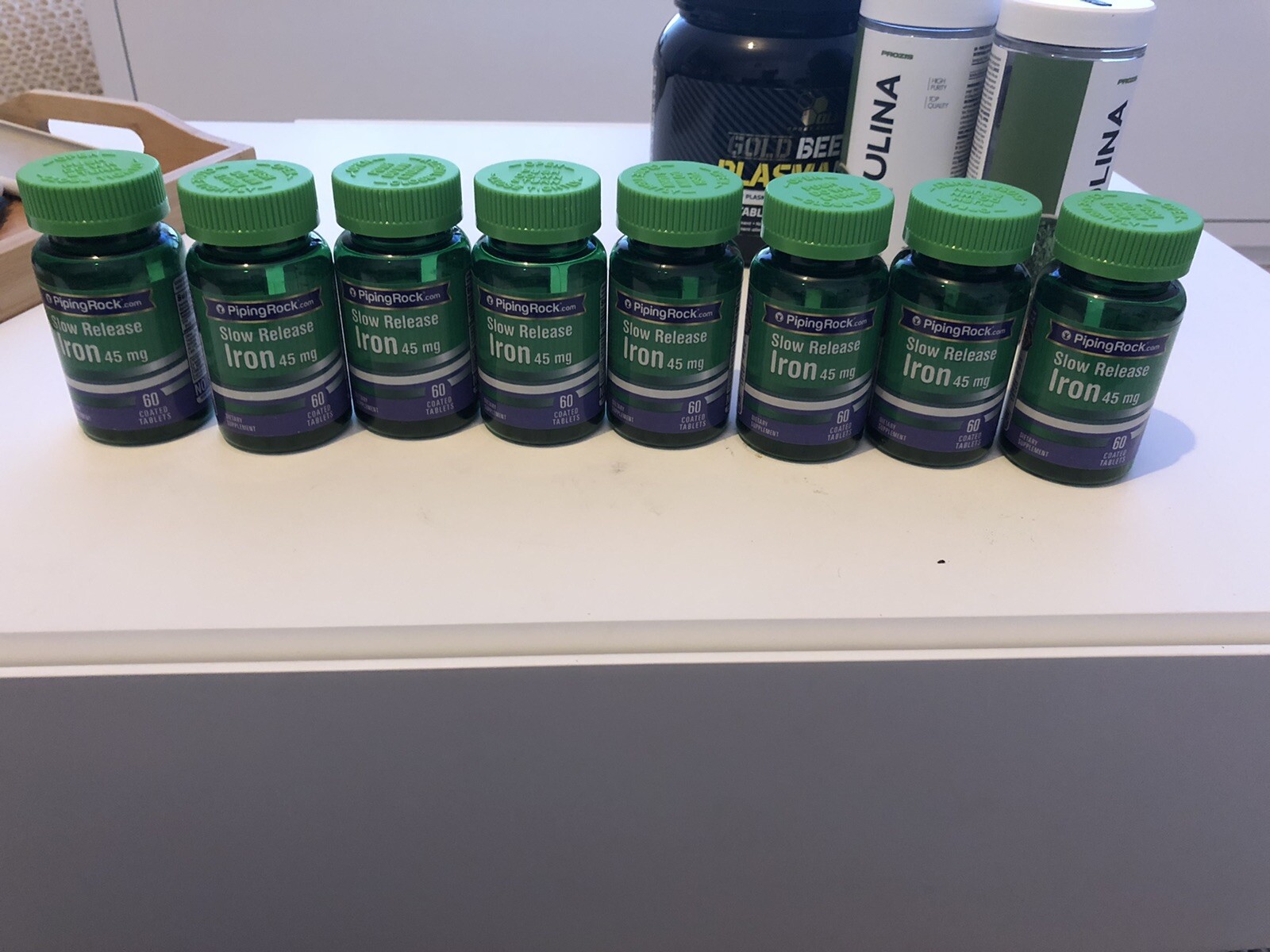 Lot De Compléments Alimentaires – Spiruline – Fer – Magnésium – Acide Aminé Lot De Compléments Alimentaires – Spiruline – Fer – Magnésium – Acide Aminé