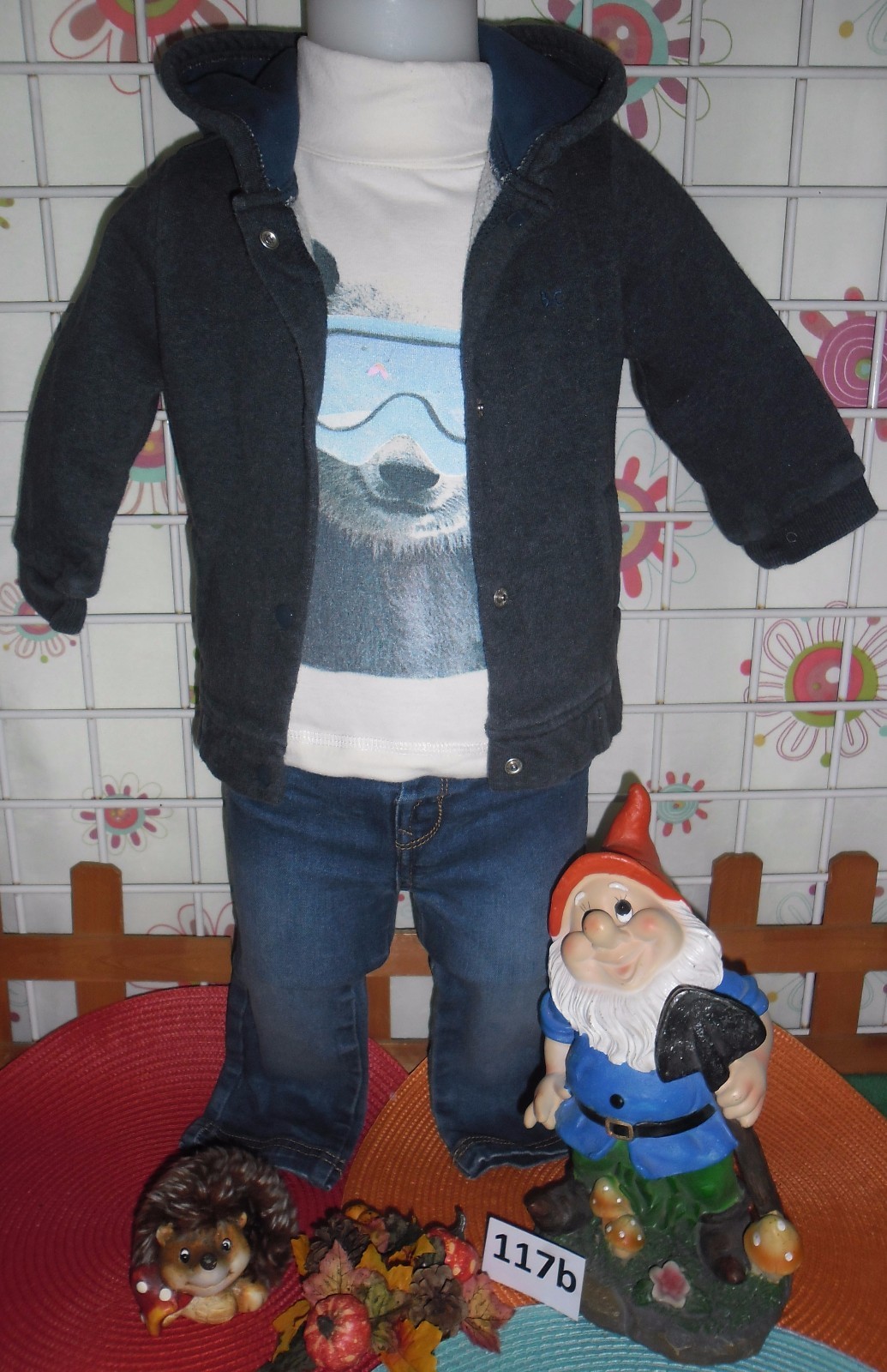 vêtements garçon 18 mois,jean,sweat,gilet