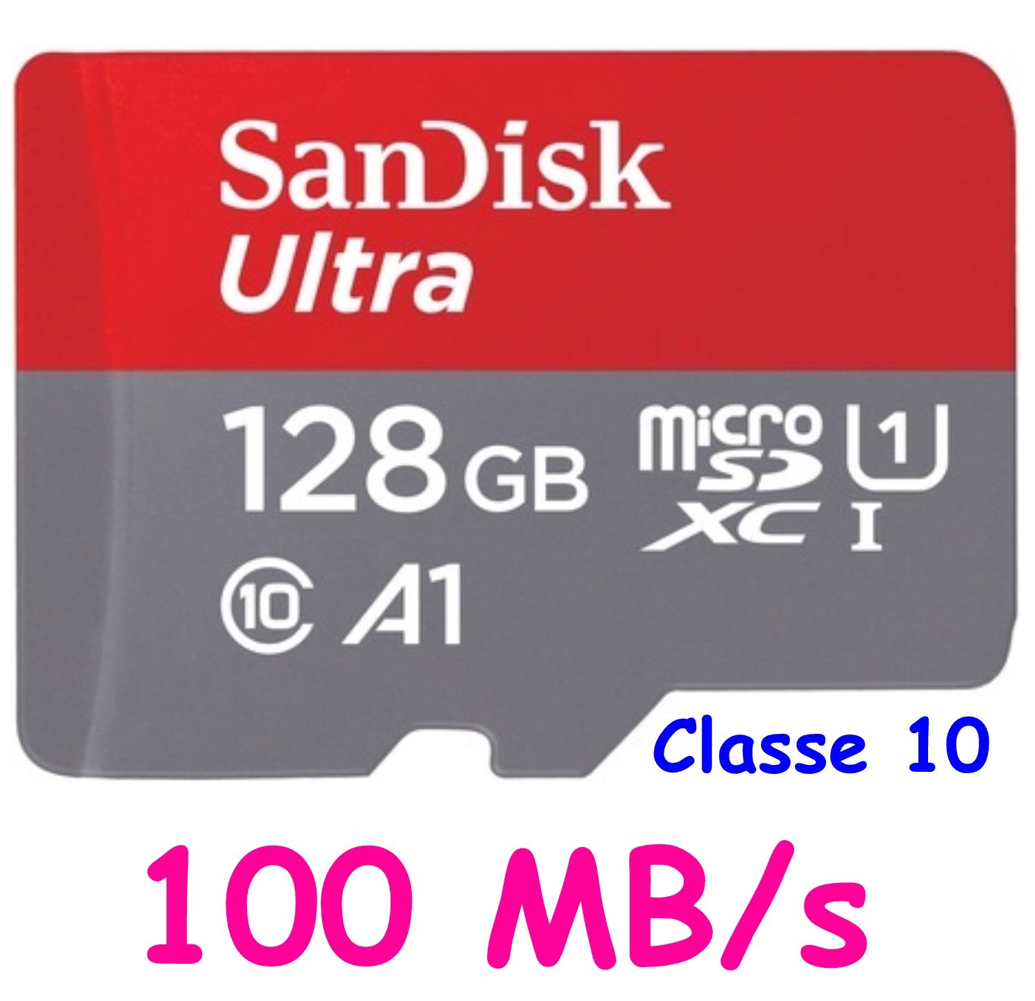 Carte Mémoire Micro SD SDXC SANDISK 128 Gb – Disponible aussi 8 16 32 ou 64 Go Carte Mémoire Micro SD SDXC SANDISK 128 Gb – Disponible aussi 8 16 32 ou 64 Go