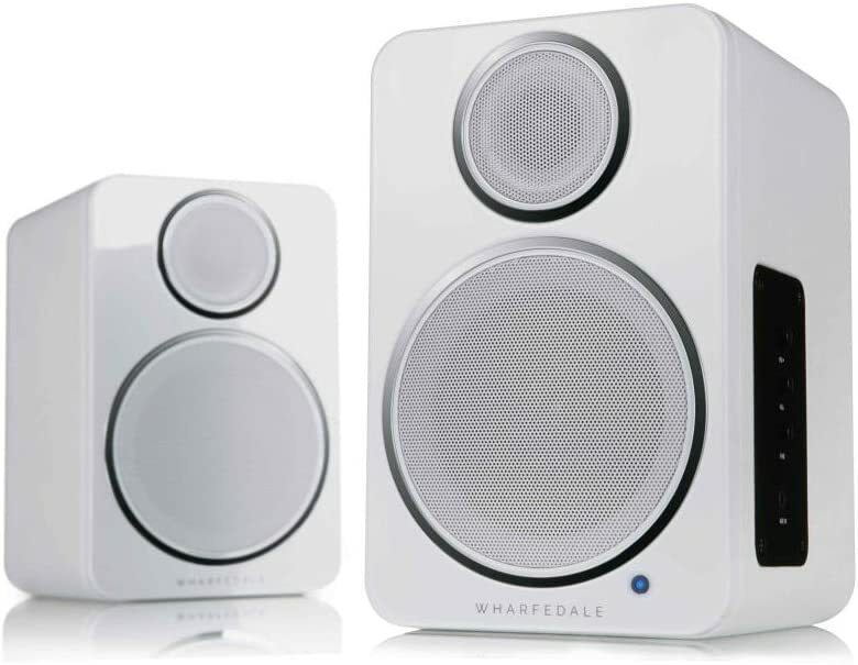 WHARFEDALE DS-2 Paire Haut-Parleurs Actif sans Fil BT Blanc Neuf Garantie Italie WHARFEDALE DS-2 Paire Haut-Parleurs Actif sans Fil BT Blanc Neuf Garantie Italie