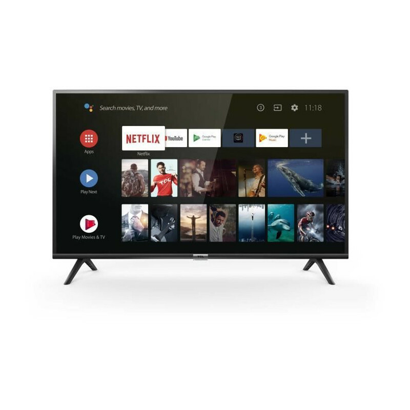 TCL 32ES560 TV LED HD 32′ (81 cm) – Android TV – 2 x HDMI, 1 x USB – Classe TCL 32ES560 TV LED HD 32′ (81 cm) – Android TV – 2 x HDMI, 1 x USB – Classe
