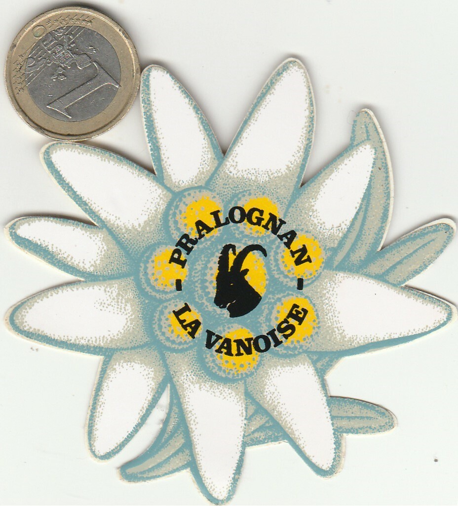 AUTOCOLLANTS . Régionalisme. PRALOGNAN La VANOISE AUTOCOLLANTS . Régionalisme. PRALOGNAN La VANOISE