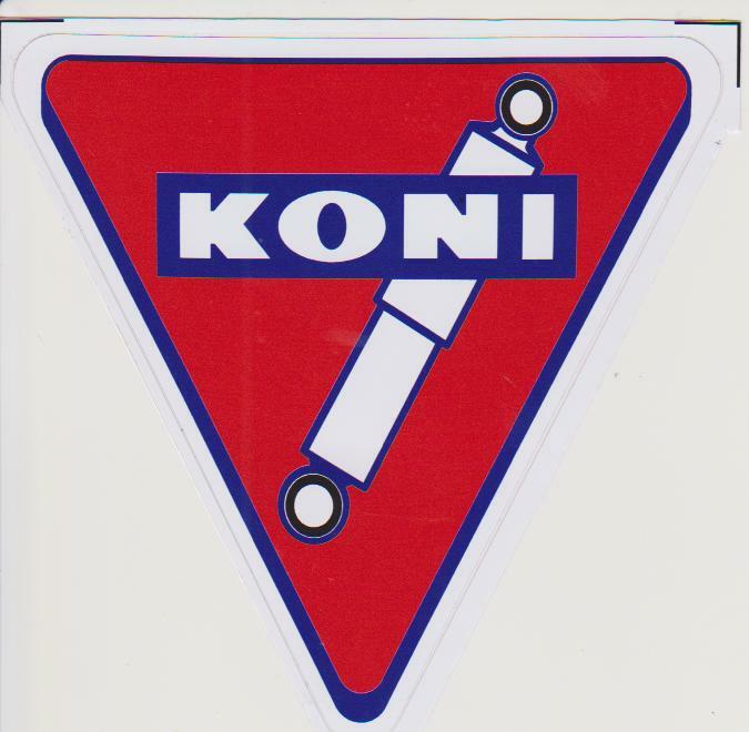 Autocollants Stickers – AMORTISSEURS KONI Autocollants Stickers – AMORTISSEURS KONI