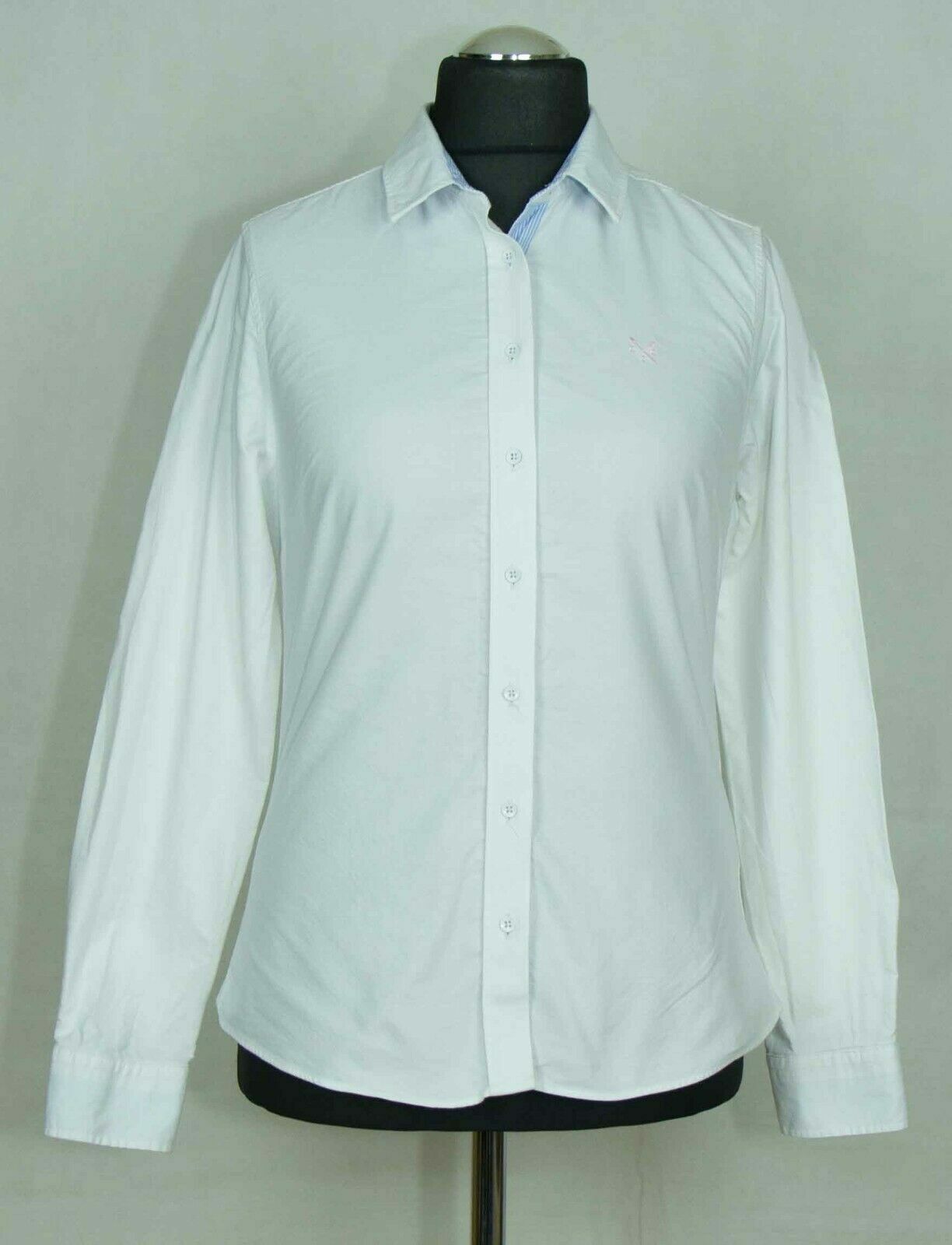 CHEMISE DE VÊTEMENT D’ÉQUIPAGE POUR FEMMES TAILLE UK 10 -12 ( LABEL 12) VGC