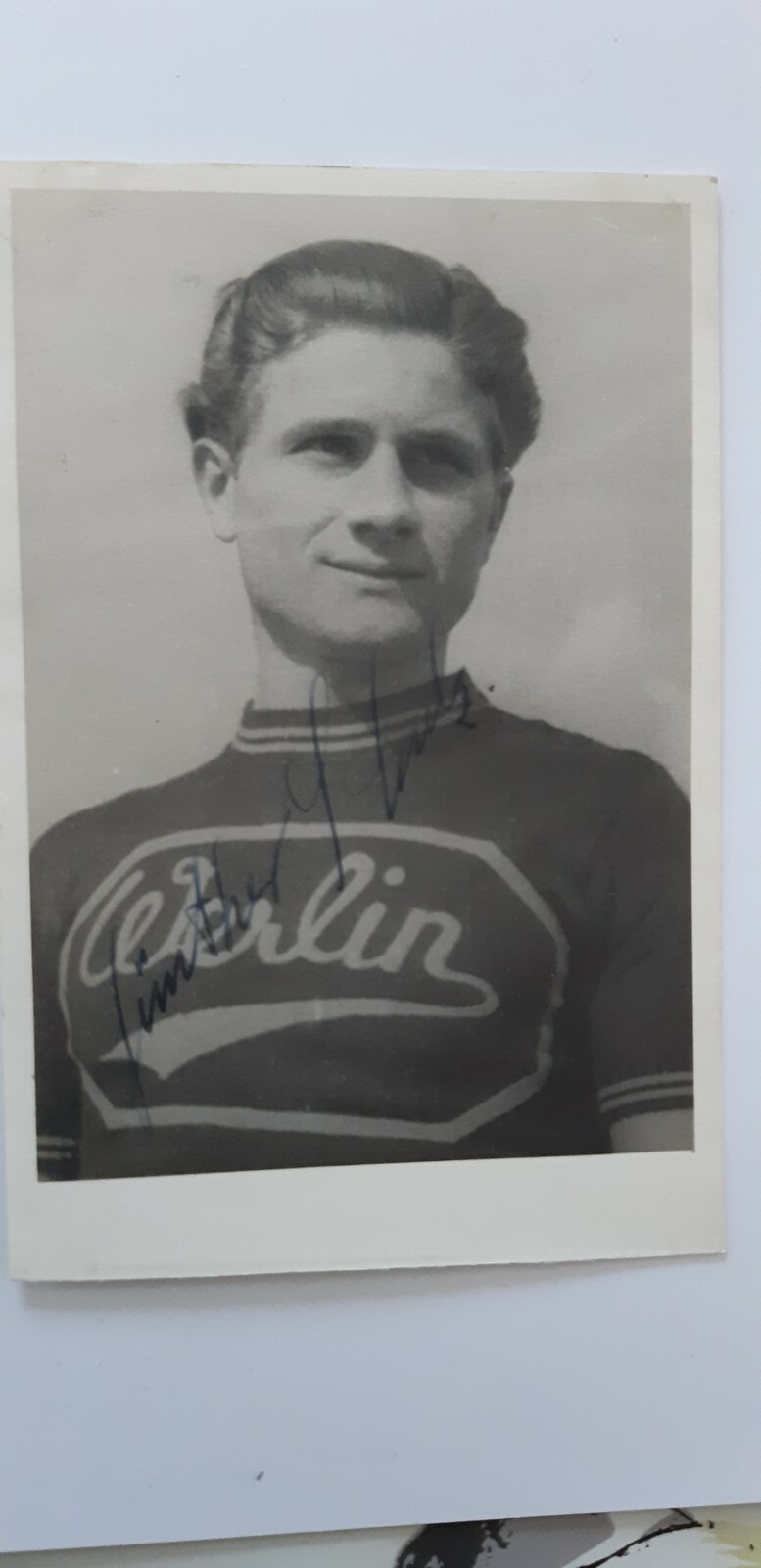 CARTE Cyclisme Radsport ciclismo GUNTHER SCHULZ DEDICACEE CARTE Cyclisme Radsport ciclismo GUNTHER SCHULZ DEDICACEE