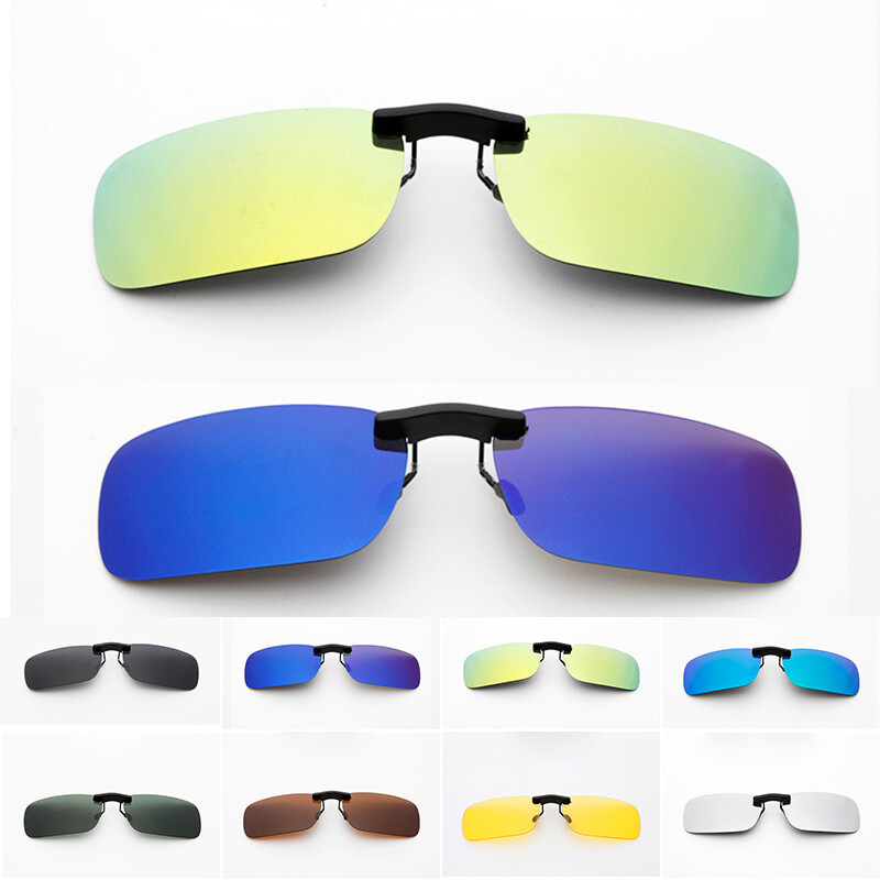 Clip polarisé sur lunettes de soleil pour lunettes myopie Hommes Femmes Conduite Clip polarisé sur lunettes de soleil pour lunettes myopie Hommes Femmes Conduite
