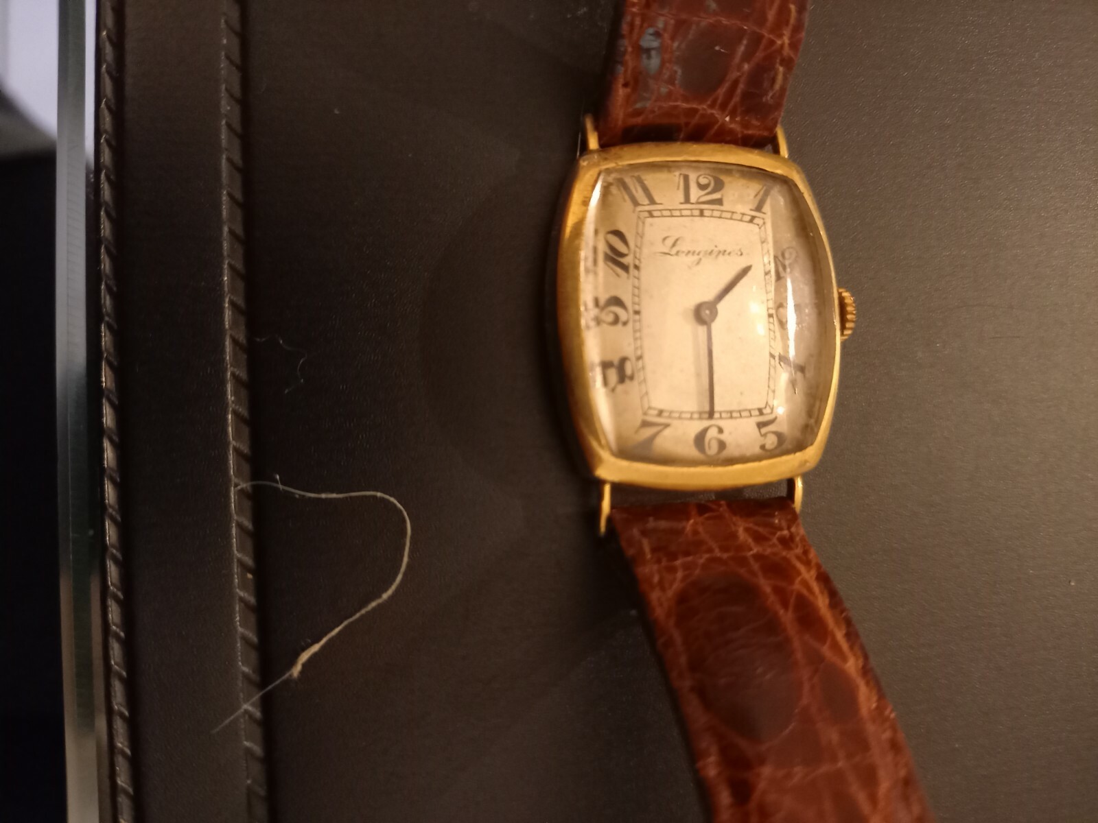 LONGINES:MONTRE homme ,boitier OR, 1920, no 3609956 LONGINES:MONTRE homme ,boitier OR, 1920, no 3609956