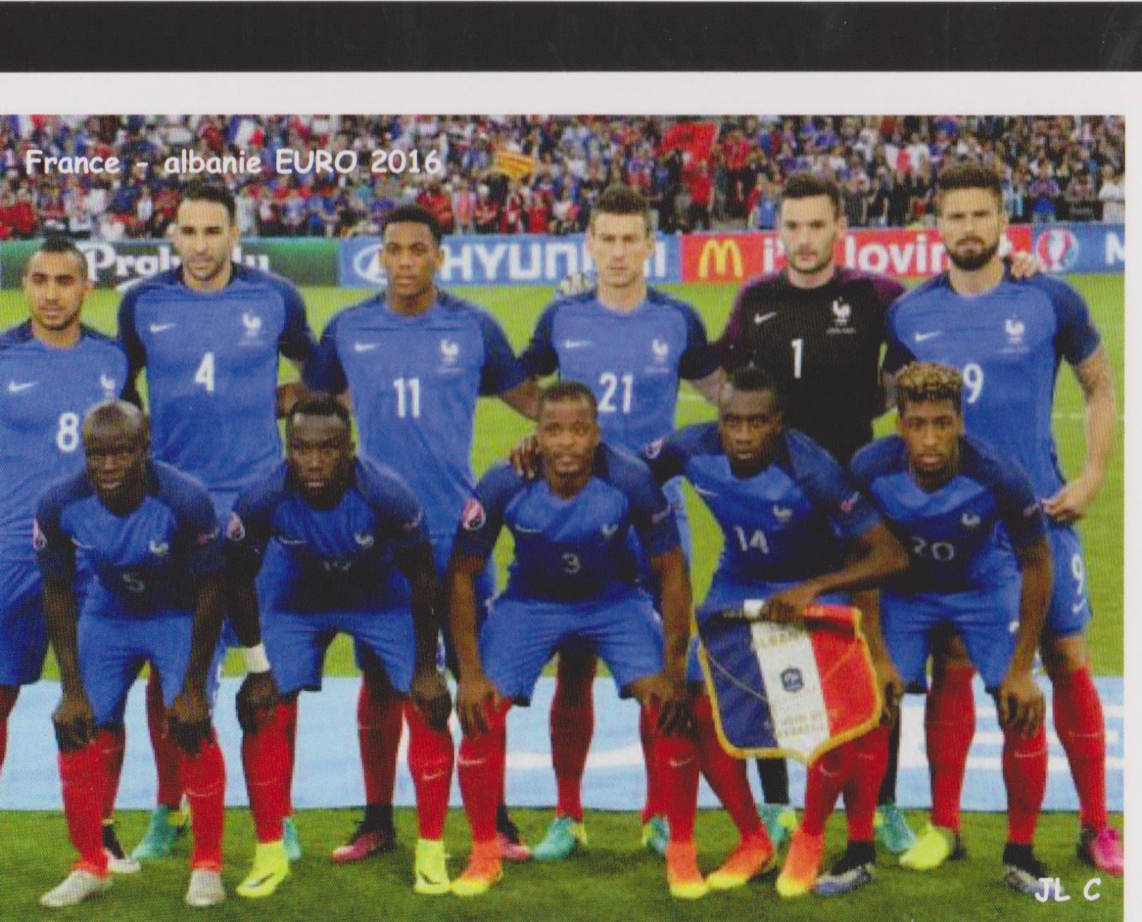 FOOTBALL CP EQUIPE DE FRANCE CONTRE L’ ALBANIE EURO 2016 FOOTBALL CP EQUIPE DE FRANCE CONTRE L’ ALBANIE EURO 2016