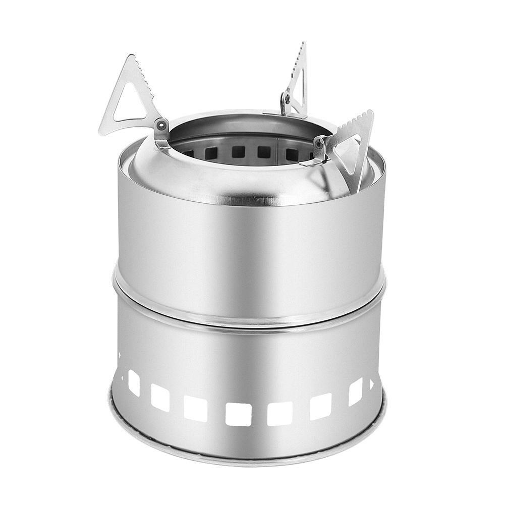 Réchaud de Camping plein air portable combustible bois pique-nique de fourn Réchaud de Camping plein air portable combustible bois pique-nique de fourn