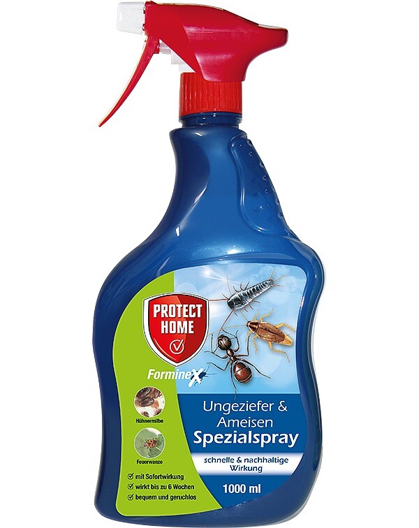 Sbm Protéction Accueil Forminex Vermines Et Fourmis Spray Spécial, 1000 ML Sbm Protéction Accueil Forminex Vermines Et Fourmis Spray Spécial, 1000 ML