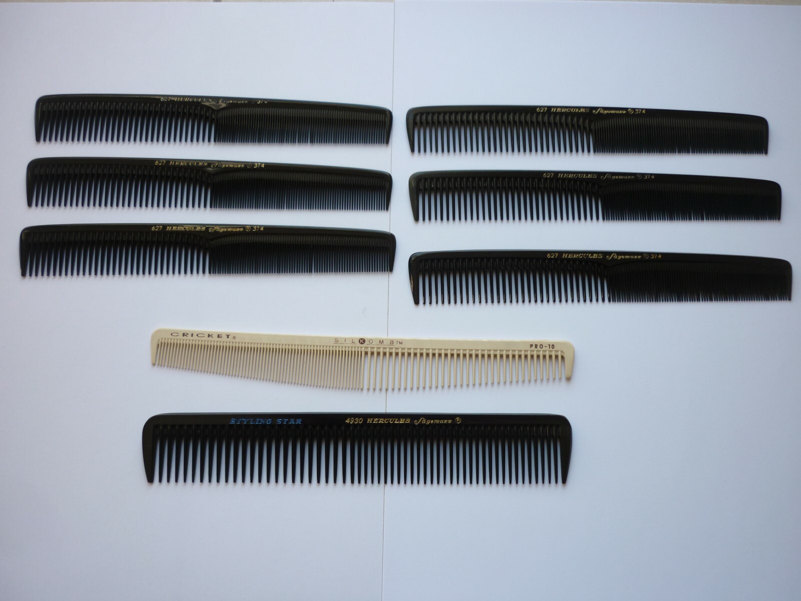 lot coiffure peignes professionnel coupe hercule Sägemann et autre neuf ou lot coiffure peignes professionnel coupe hercule Sägemann et autre neuf ou