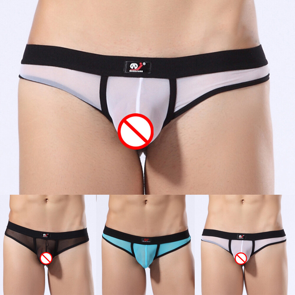 Sous-vêtements Sexy Pour Hommes Slip En Maille Respirant Slip Transparent Sous-vêtements Sexy Pour Hommes Slip En Maille Respirant Slip Transparent