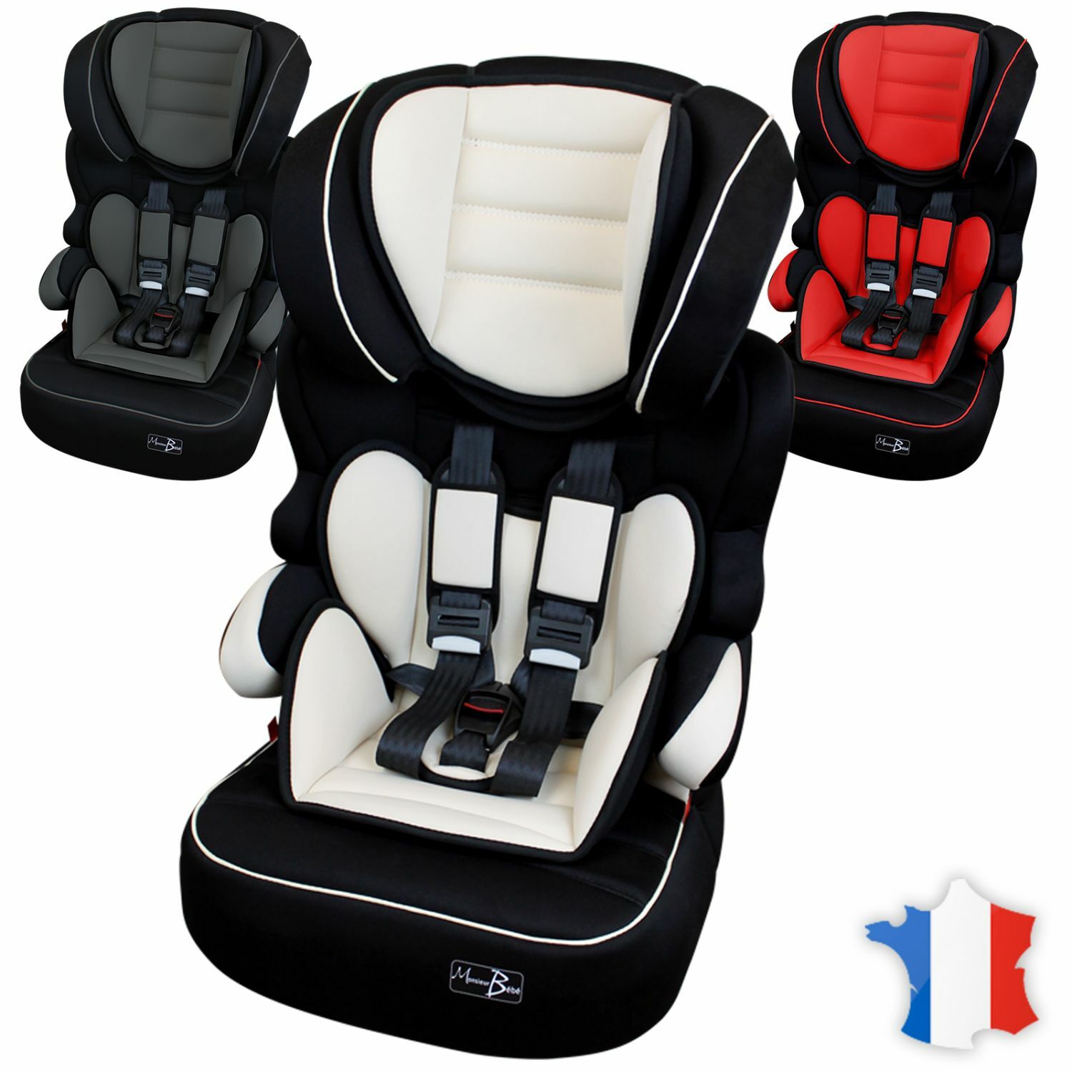 MONSIEUR BÉBÉ ® SIÈGE AUTO ET REHAUSSEUR – GROUPE 1.2.3 / Cosi / Enfant MONSIEUR BÉBÉ ® SIÈGE AUTO ET REHAUSSEUR – GROUPE 1.2.3 / Cosi / Enfant