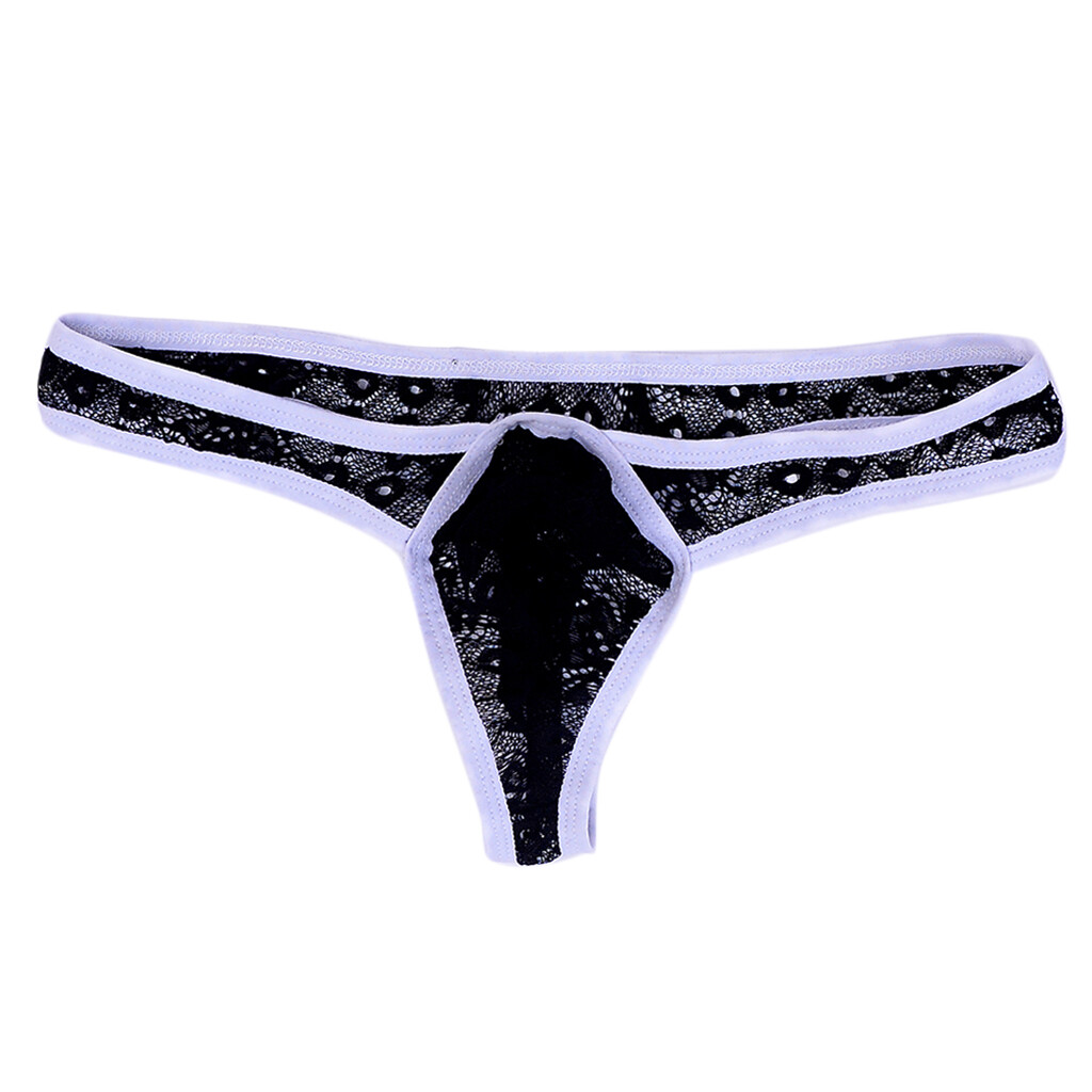 Sous-vêtements pour hommes Bulge Pouch G-string Shorts Underpants Bikini Thongs