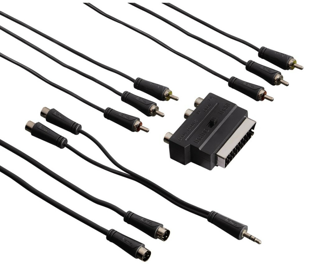 Hama Jeu de Raccordement Audio/Vidéo 5m Câble Rca Svhs S-VIDEO Audio TV DVD Hama Jeu de Raccordement Audio/Vidéo 5m Câble Rca Svhs S-VIDEO Audio TV DVD
