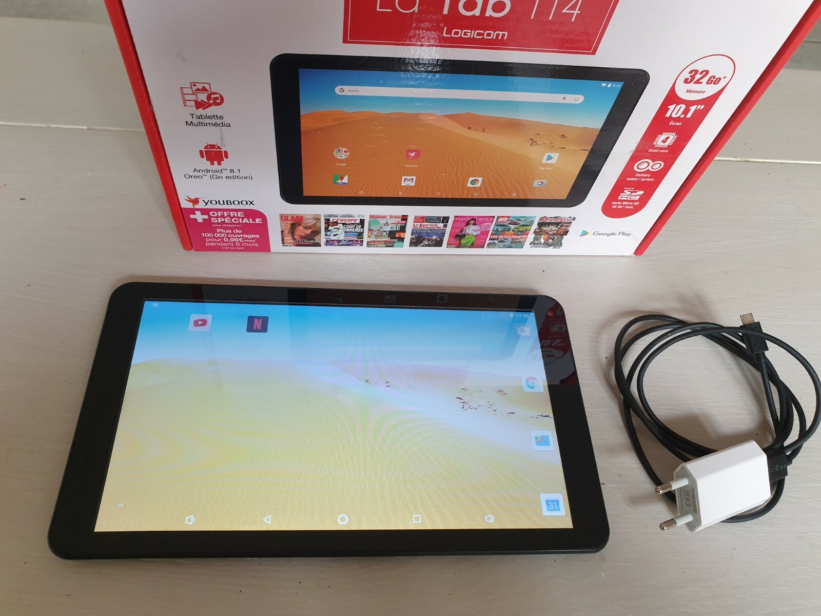 Tablette Logicom 10″ Tablette Logicom 10″