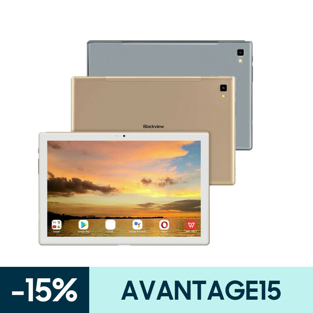 Blackview Tab8E 3Go+32Go 10.1 Pouces 6580mAh Tablette Tactile WiFi 5G Android 10 Blackview Tab8E 3Go+32Go 10.1 Pouces 6580mAh Tablette Tactile WiFi 5G Android 10