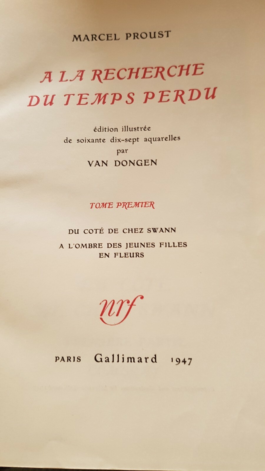 coffret livres anciens Proust A la recherche du temps perdu 1947 coffret livres anciens Proust A la recherche du temps perdu 1947