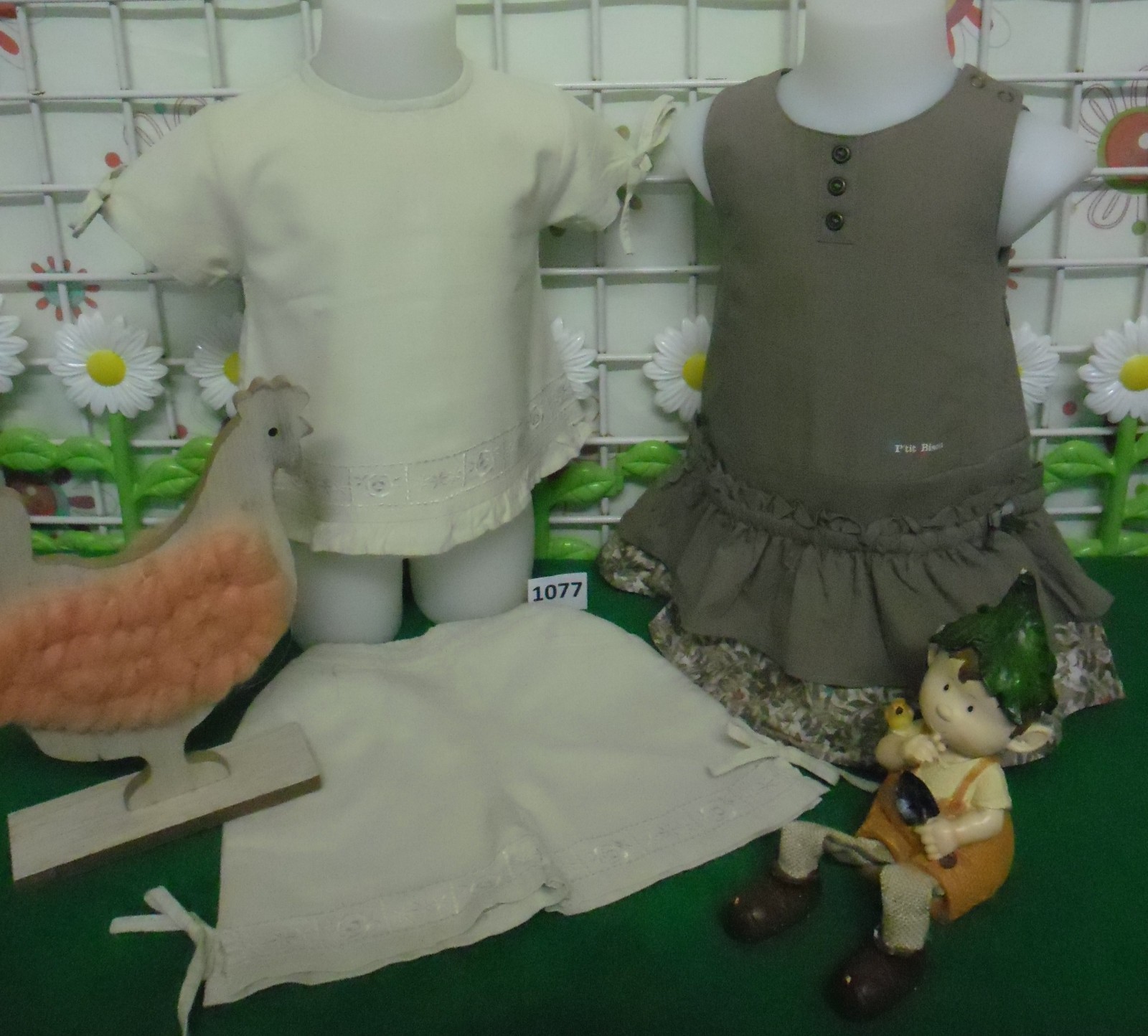 vêtements fille 6 mois,robe P’TIT BISOU,tunique,short vêtements fille 6 mois,robe P’TIT BISOU,tunique,short