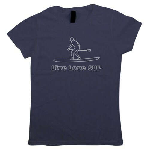 Live Amour Sup, T-Shirt – Élévant Rame Board Vêtements Cadeau pour Elle