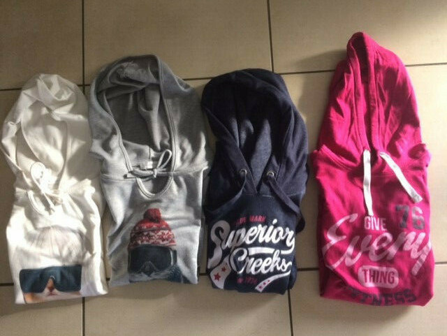 Gros lot de 25 vêtements + 2 offert hauts + pantalons FEMME / ADO Taille S/1/36 Gros lot de 25 vêtements + 2 offert hauts + pantalons FEMME / ADO Taille S/1/36Â