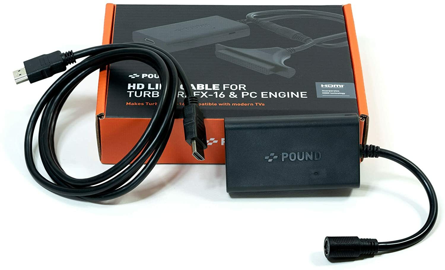 Cable HDMI Link TurboGrafx PC Video HD Compatible Console Jeux Ancienne Vintage Cable HDMI Link TurboGrafx PC Video HD Compatible Console Jeux Ancienne Vintage