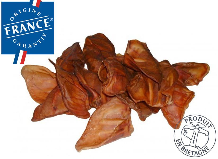 50 OREILLES DE PORC/COCHON POUR CHIEN FABRICATION FRANÇAISE ! Réf AFOC50 50 OREILLES DE PORC/COCHON POUR CHIEN FABRICATION FRANÇAISE ! Réf AFOC50
