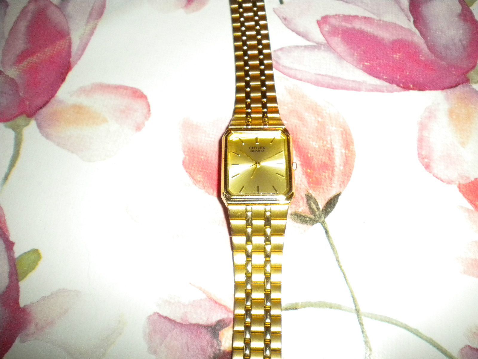 MONTRE HOMME CITIZEN GOLD PLATED COMME NEUVE MONTRE HOMME CITIZEN GOLD PLATED COMME NEUVE