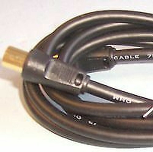 TV Coaxial Prise vers Prise – Or. Câble Assemblement Audio et Vidéo