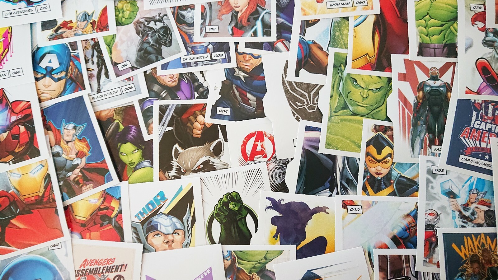 Autocollants Stickers Marvel Leclerc à l’unité nombreuses références Autocollants Stickers Marvel Leclerc à l’unité nombreuses références