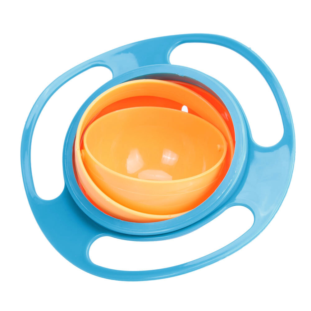Gyro universelle bébé alimentation bol plats bébé mignon Gyro Bowl 360 rota