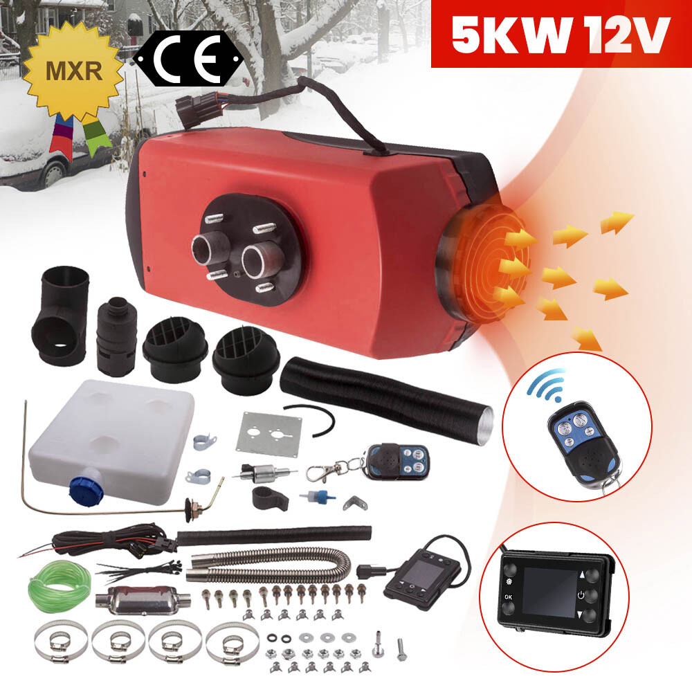 12V 5KW Diesel Air Heater Chauffage LCD Display 2KW-5KW pour Camion Motor-home 12V 5KW Diesel Air Heater Chauffage LCD Display 2KW-5KW pour Camion Motor-home