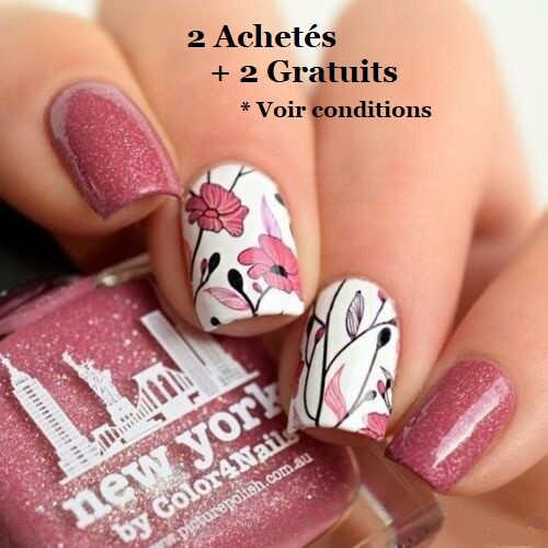 ❤️NOUVEAUX STICKERS FLEURS BIJOUX ONGLES MANUCURE WATER DECALS NAIL ART