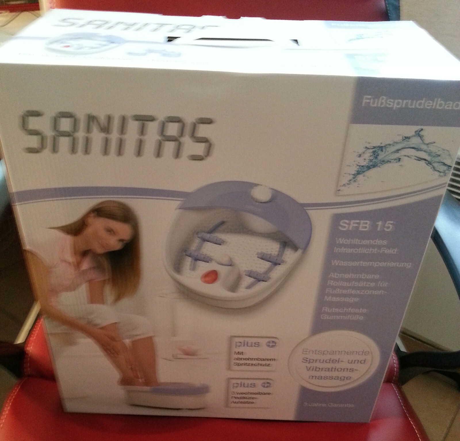 Sanitas bain de pied Sanitas bain de pied