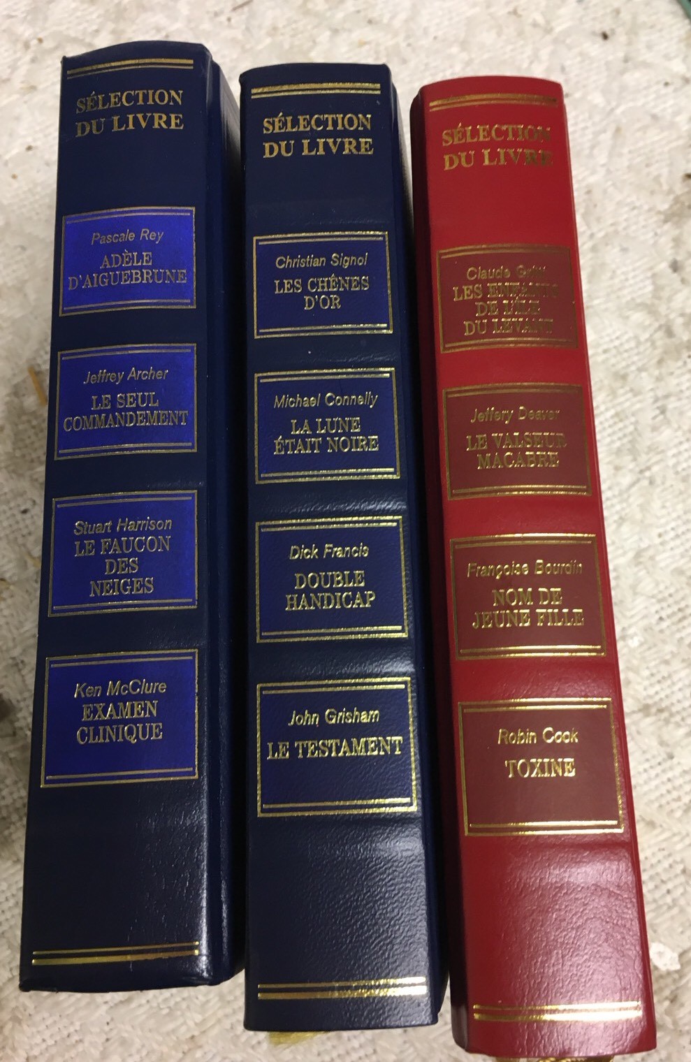 3 Tomes Sélection Du Livre