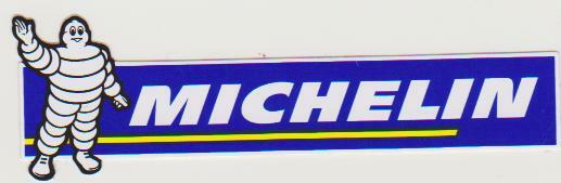 Autocollants Stickers – MICHELIN BIBENDUM BANDEROLLE 17X5 CM Autocollants Stickers – MICHELIN BIBENDUM BANDEROLLE 17X5 CM