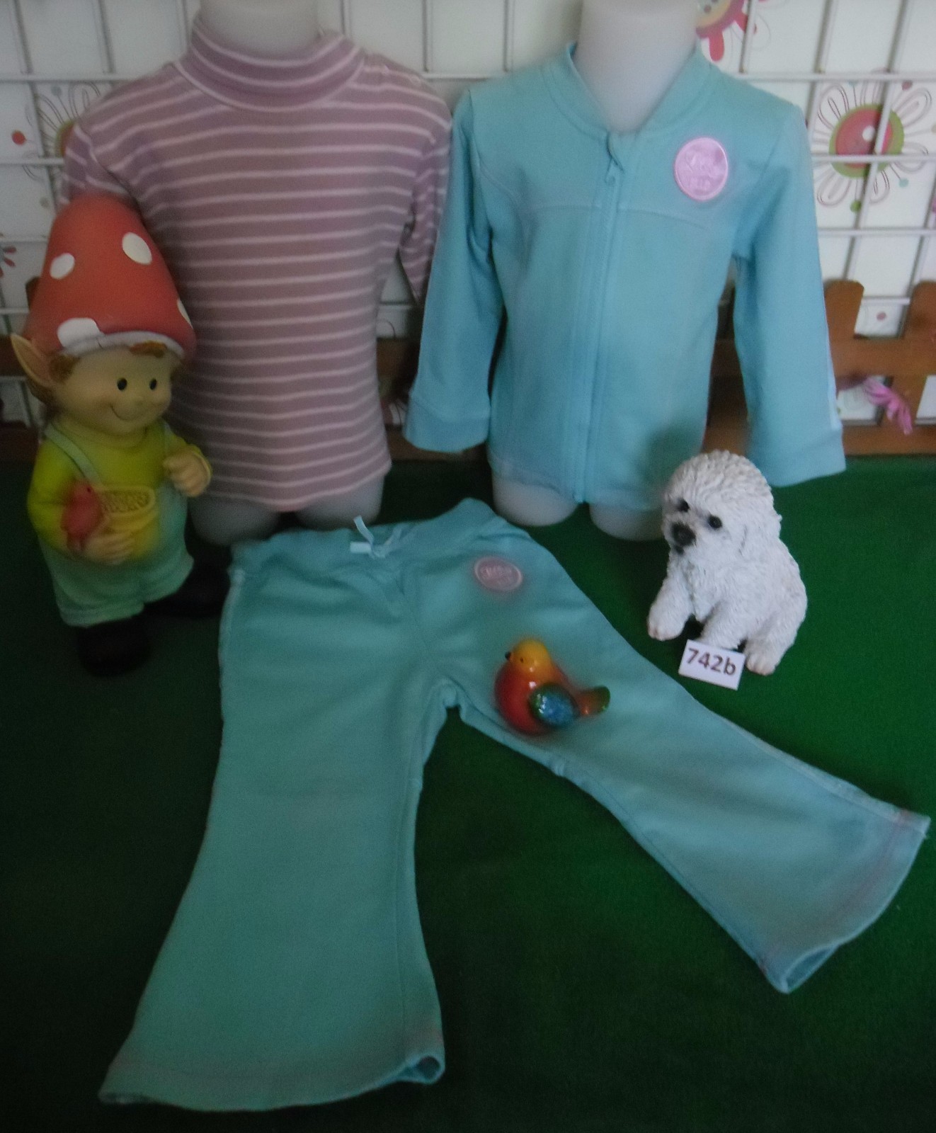 vêtements fille 18 mois,jogging ELLE,sous-pull vêtements fille 18 mois,jogging ELLE,sous-pull